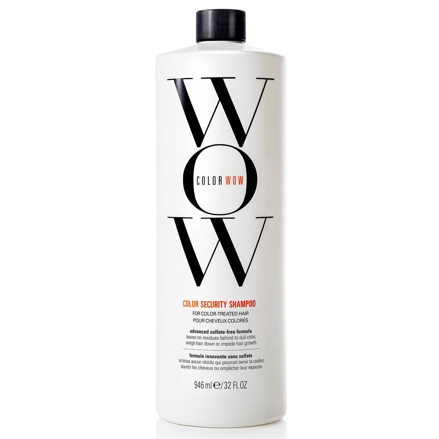Wow Color Shampoo Shampoing soin couleur sans silicone ni sulfate pour cheveux colorés 250 ml Naty Shop Douche et Bain 946 ml