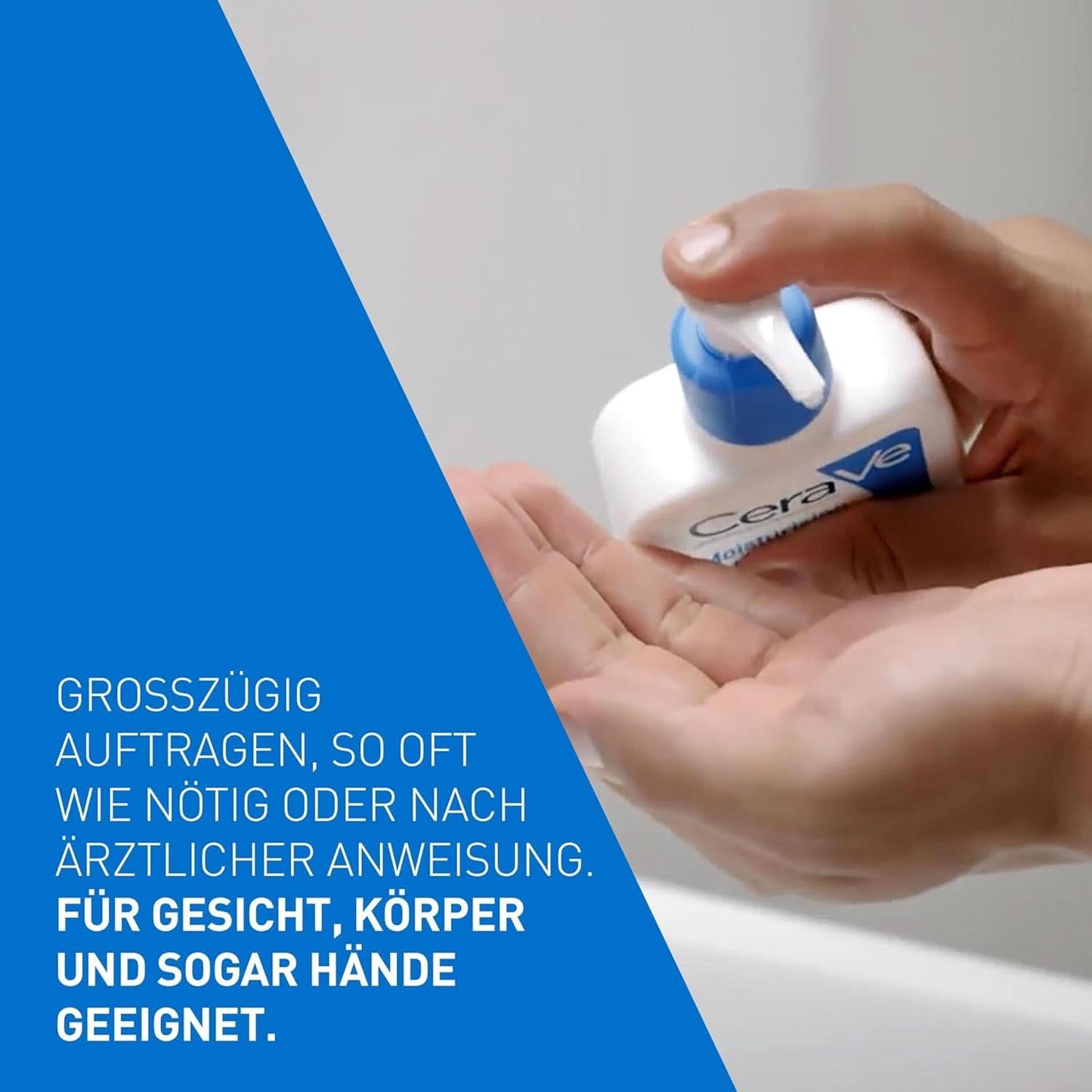 Lotion corporelle Cerave avec pompe doseuse, adaptée à la dermatite atopique et aux peaux sèches ou très sèches, 236 ml Cosmétiques et Beauté Naty Shop