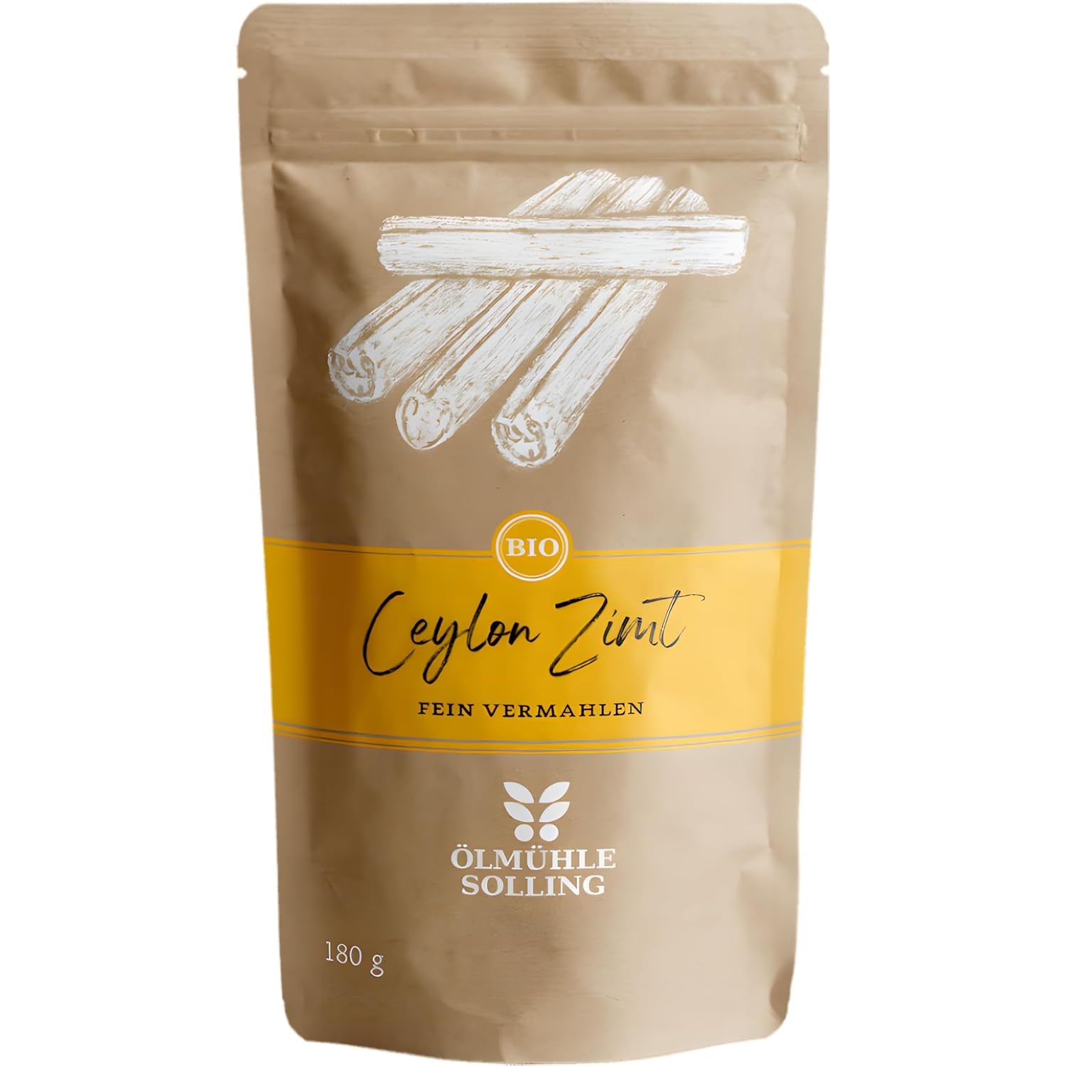 - BIO Ceylan Zimt | Ceylan Zimtpulver aus contrôle biologique Anbau | Zimtpulver fein vermahlen aus ganzen Zimtstangen. Idéal pour Muesli, Milchreis, Gebäck uvm. | Contenu : 180 g