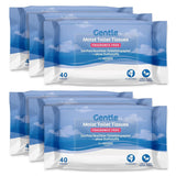 Par Amazon Papiers hygiéniques doux, humides, inodores, fins absorbants et non parfumés, 240 unités (6 paquets de 40 unités) (anciennement marque Presto !)
