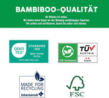 Bambiboo Couches jetables, respectueuses de la peau, fibre de bambou fine - Couches pour bébé - Couvre-couches jetables - Protection de la peau sensible - Très absorbante - Taille 4 (Maxi), 16 pièces