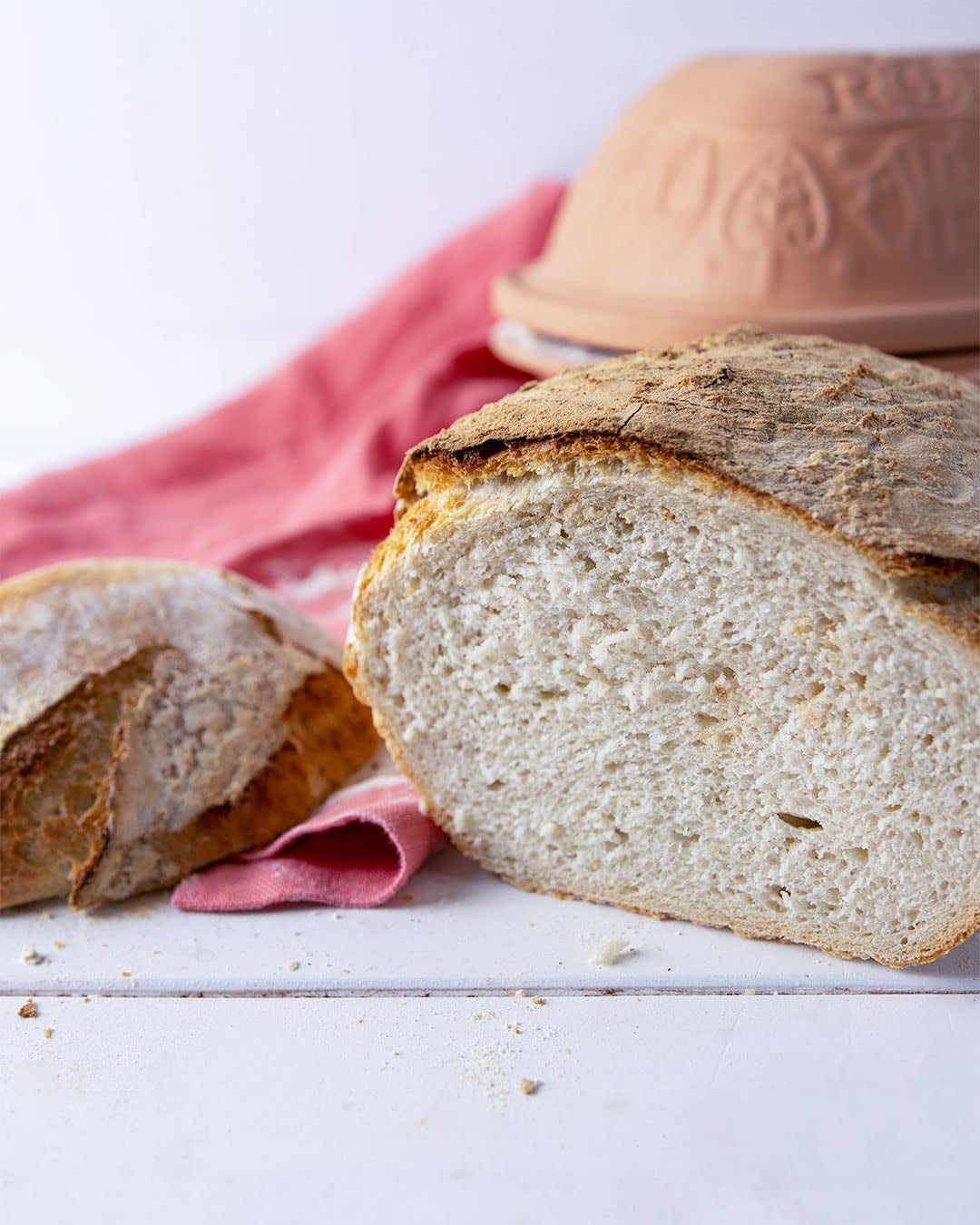 RUF Lievito Madre Sauerteig, Milder Weizen-Sauerteig, Mutterteig, Kurze Teigruhe Durch Enthaltene Trockenhefe, Lievito Madre Getrocknet Für Brot, Baguette, Focaccia, 3X35G Mélange pour la pâtisserie et la cuisine Naty Shop