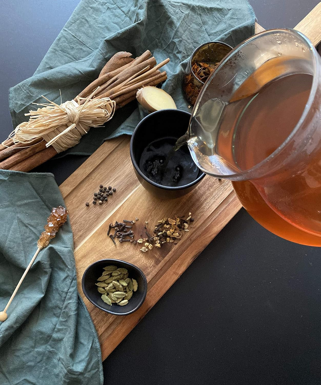 Mélange d'épices pour thé Masala Chai 100g, épices indiennes pour thé chai ou chai latte, 100% naturelles, sans saveur, Teaclub Tea