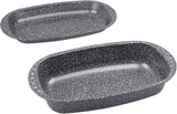 C|H|G Brotback- Und Bratenform Mit Deckel "Granito", Skandia Xtreme Plus : 4-Fach Antihaftbeschichtung in Granitoptik, 37 X 20 X 7 Cm, Fabriqué en Allemagne Moules et plaques pour la pâtisserie Naty Shop