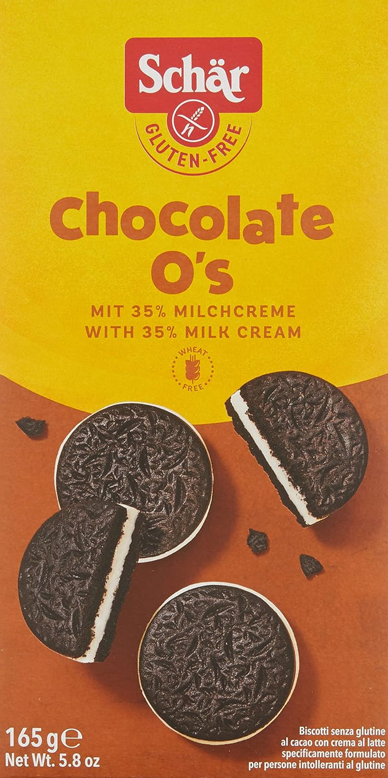 Biscuits au cacao Chocolate O'S, 165 g
