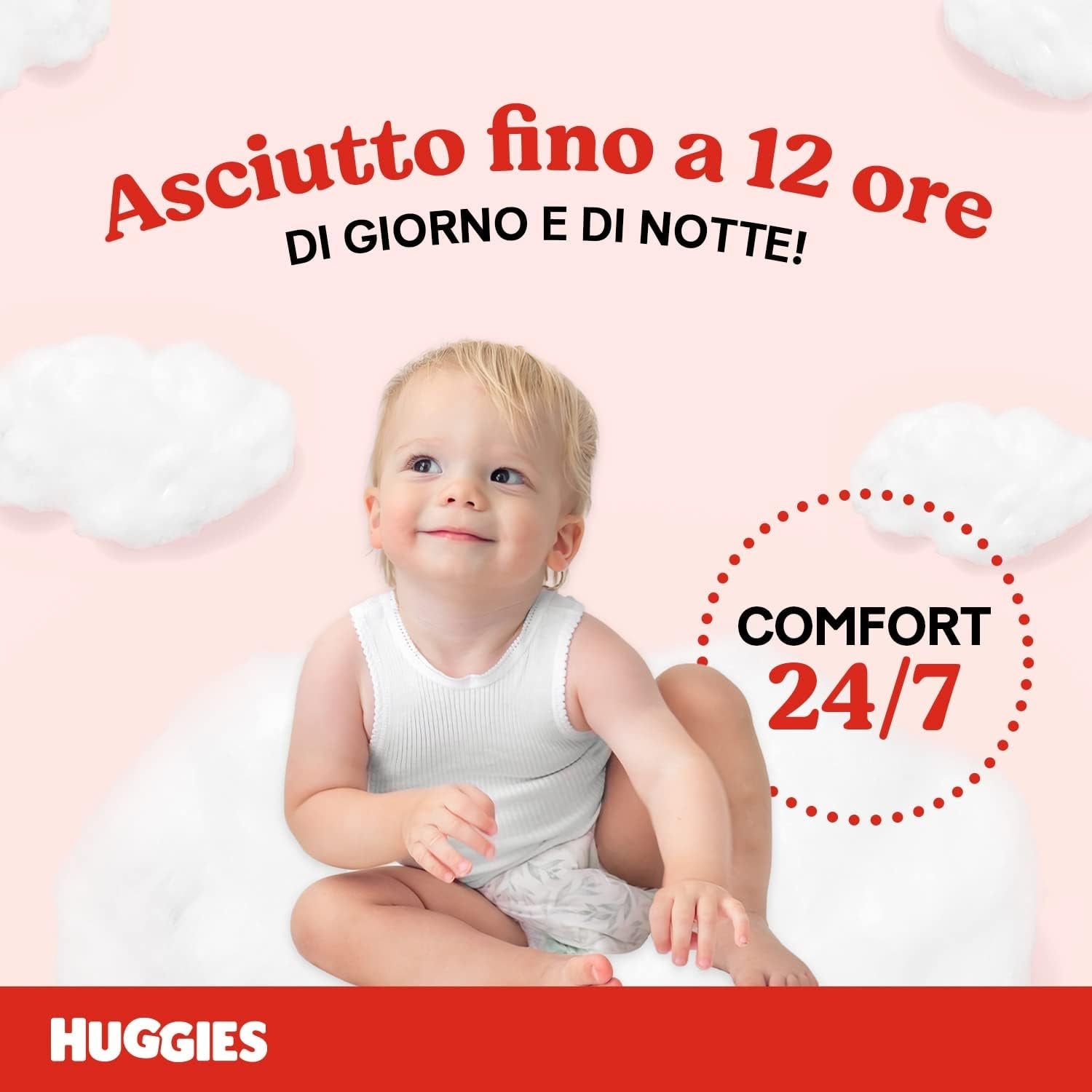 Couches Huggies Ultra Comfort, taille 3 (4-9 kg), design Disney, 168 pièces