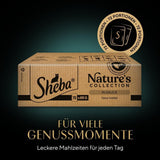 SHEBA Nature's Collection in Gravy - Nourriture humide pour chats de haute qualité, variété fine (MSC) en sachets portionnés - 72 x 85 g