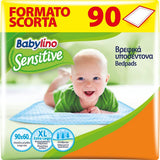 Lingettes humides sensibles, 90 x 60 cm, extra absorbantes, 14 pièces