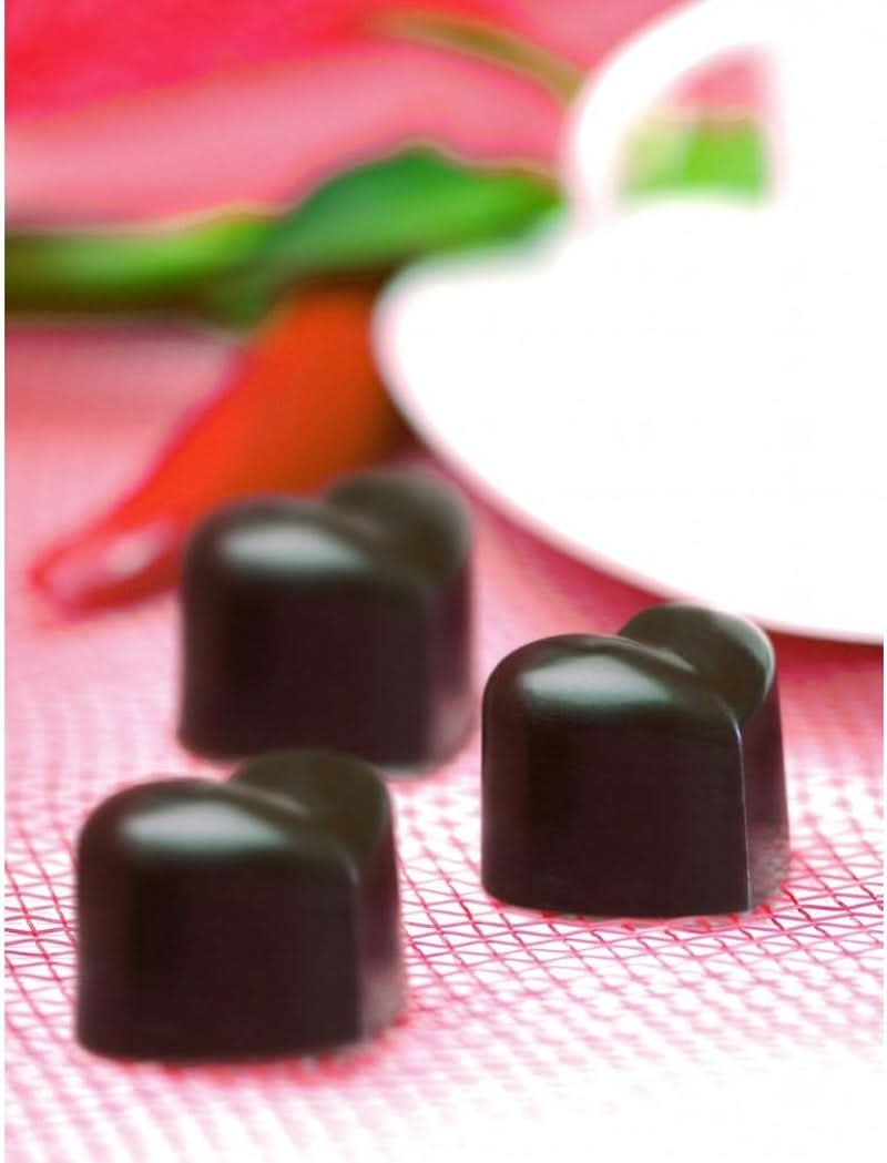 Silikomart 194690, Pralines au chocolat, Coeur, 15 modèles Cuisine Naty Shop