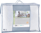 Couette chaude Badenia Trendline Eco avec 90% duvet et 10% plumes classe I, 135 X 200 cm, blanche, certifiée Oeko-Tex, produite selon la norme de qualité allemande Couettes et couettes Naty Shop
