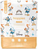 Marque Amazon : Mama Bear Disney Couches Ultra Dry, taille 3 (4-9 kg) – Boîte mensuelle, blanche, 172 pièces (2 paquets de 86)