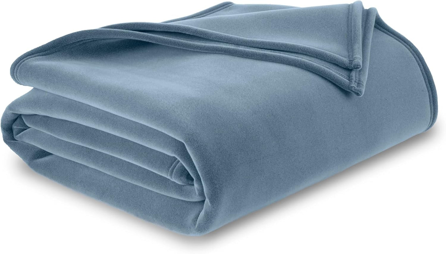 Vellux Original double plafond, marron clair Couettes et couettes Naty Shop Wedgewood bleu Queen size