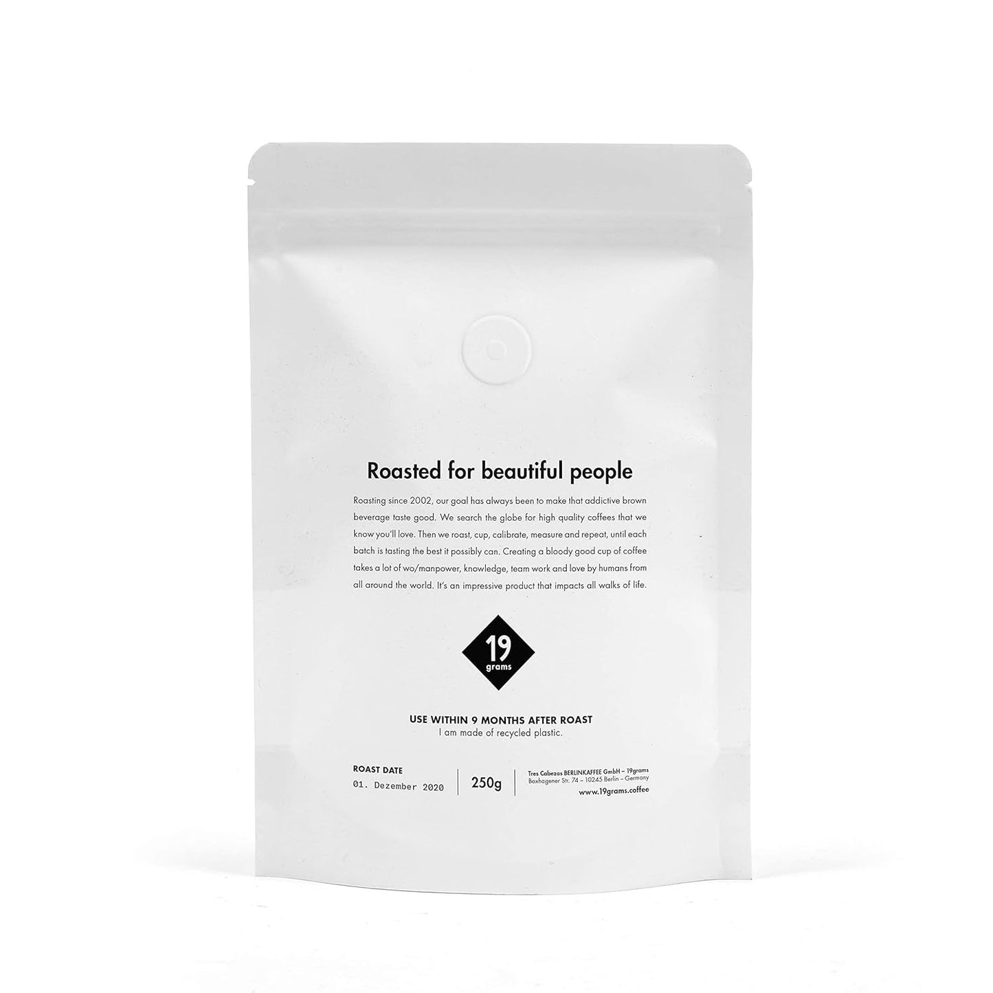 Expresso sauvage au cœur | 250g Oie de Bohnen équitable et durable | frisch geröstet | Cafés à café 100 % Arabica | café de spécialité | 19 grammes de Kaffeerösterei