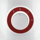 Girmi FR46 Mélangeur électrique, 1,5 litre, 2 vitesses avec fonction impulsion, 4 plaques de cuisson, plateau de mesure, balance avec balance, système de sécurité, blanc/rouge Kitchen Naty Shop