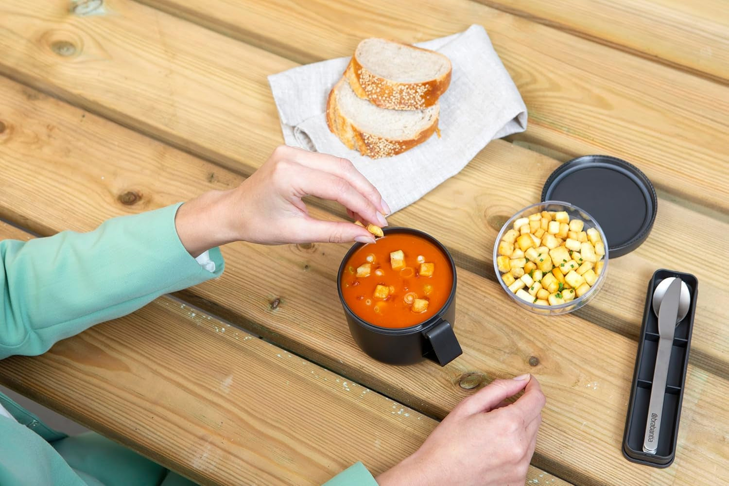 Brabantia - Set de 3 Couverts Make & Take Kitchen Naty Shop
