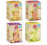 Teekanne Cold & Fresh BIO 4Er Mix - Avec les nouvelles variétés citron-menthe, pêche-maracuja, orange-romarin, pamplemousse-menthe-gingembre (4 X 45G)