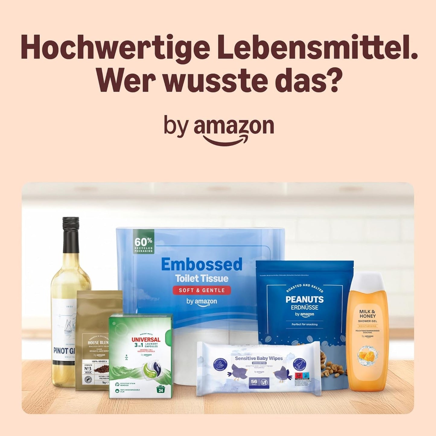 par Amazon Espresso Crema Röstkaffee Ganze Bohnen, 1 kg (2 paquets de 500 g), Rainforest Alliance-Zertifizierung