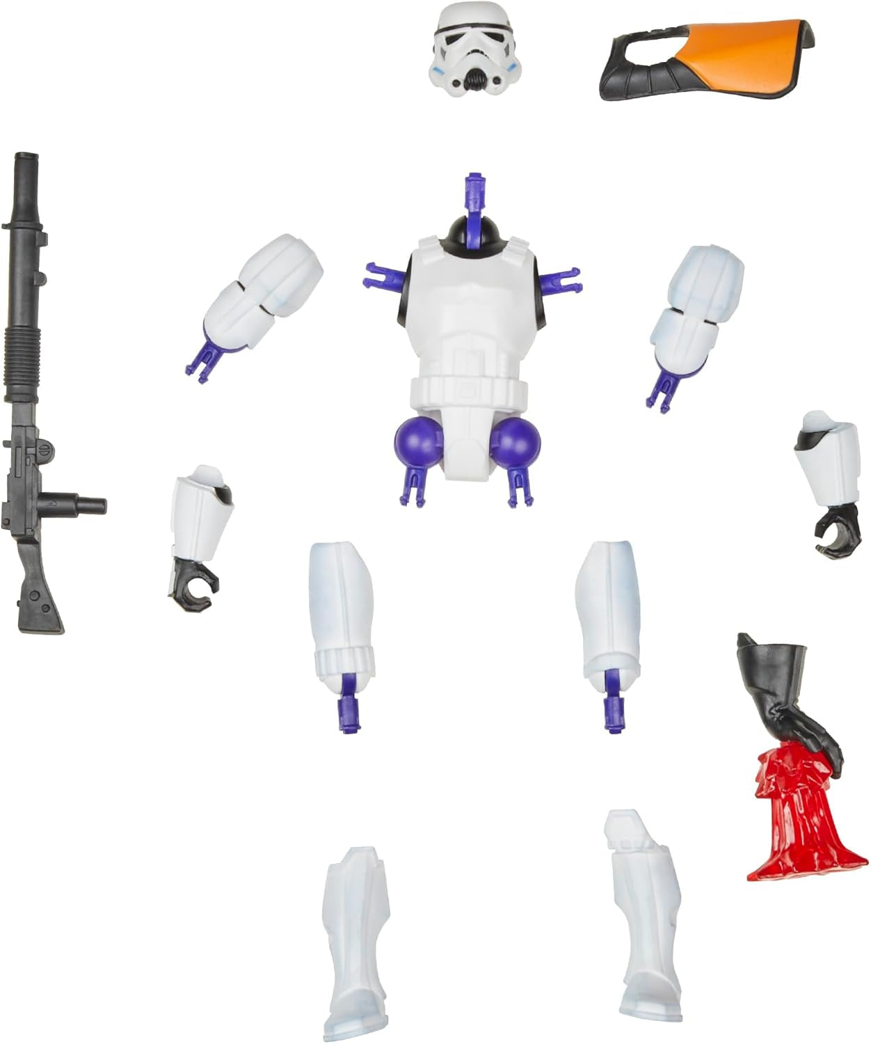 Star Wars Mixmashers Stormtrooper Figurines et accessoires personnalisables à mélanger et à assortir Figurines Naty Shop