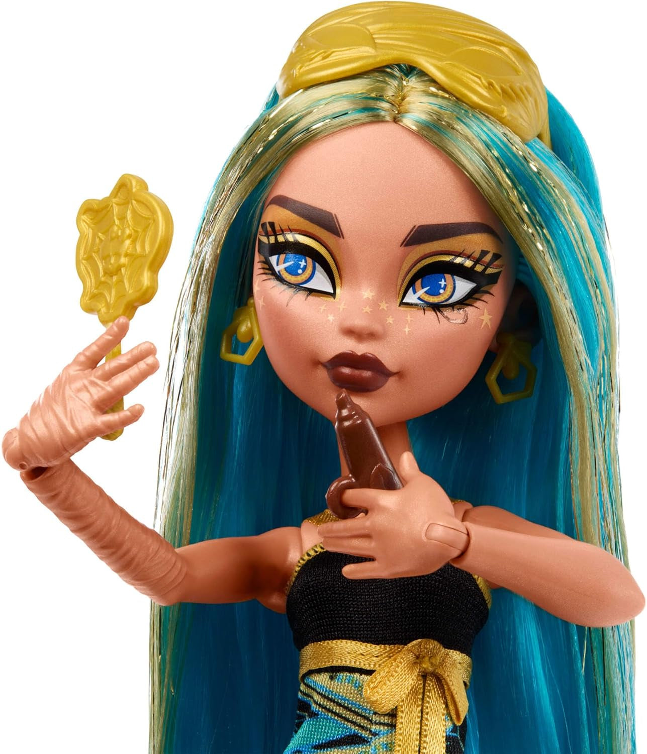 Poupées et accessoires Monster High Buried Secrets Thème Creepover confortable avec poupée mystère et 5 surprises ineffaçables (les chiffres peuvent varier), HYV64 Naty Shop Dolls