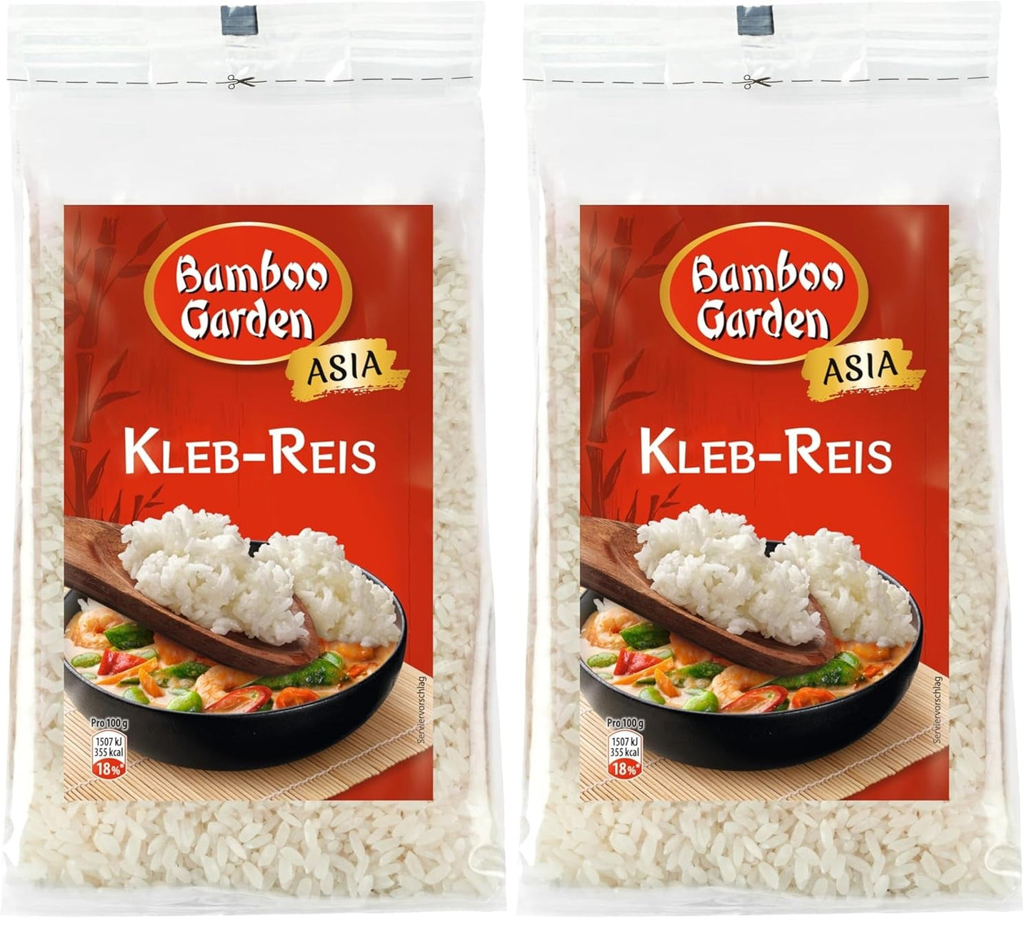 Bamboo Garden - Riz gluant, 500g par sachet