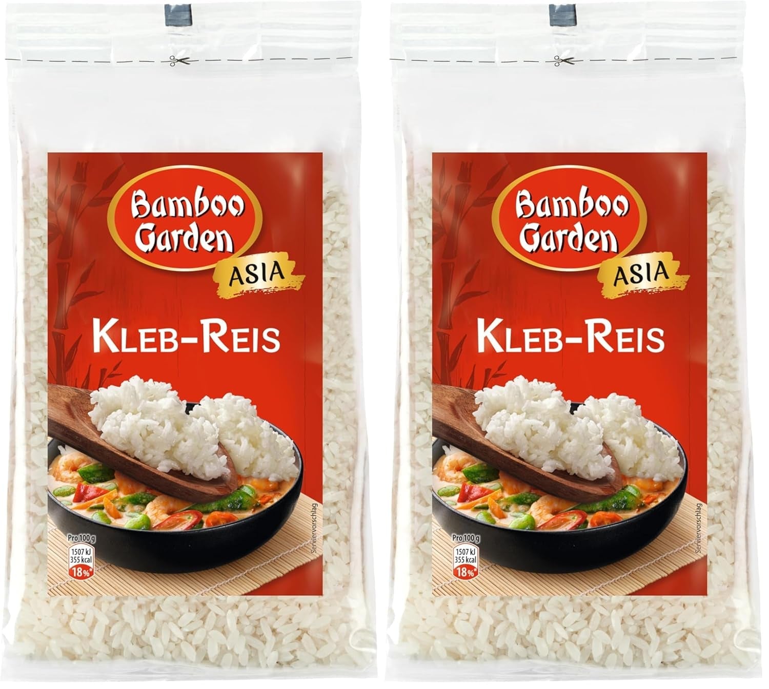 Bamboo Garden - Riz gluant, 500g par sachet