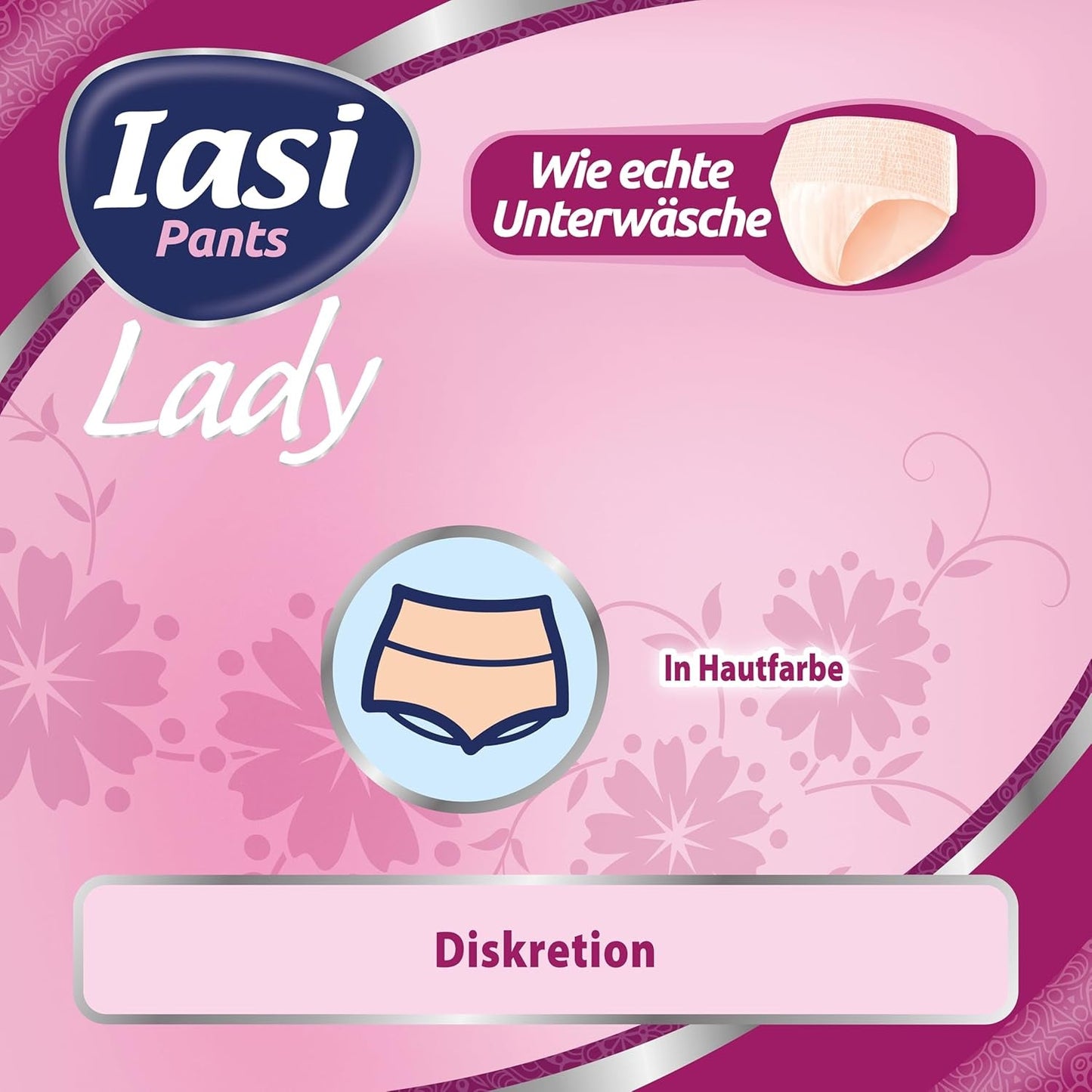 LADY Pants 48 Pantalons Jetables pour Incontinence Urinaire Absorbance Grande Taille S pour Femme 48 Pièces