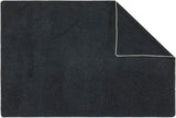 David Fussenegger Couverture en coton anthracite 140 x 200 cm Couverture douillette Lits et couvertures doux David Fussenegger
