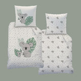 Parure de lit enfant, Koala ou Licorne, 100% coton Literie - enfant Naty Shop