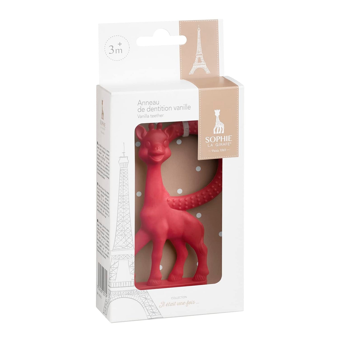 Sophie la girafe – Once Upon a Time – Anneau de dentition vanille (couleur aléatoire)