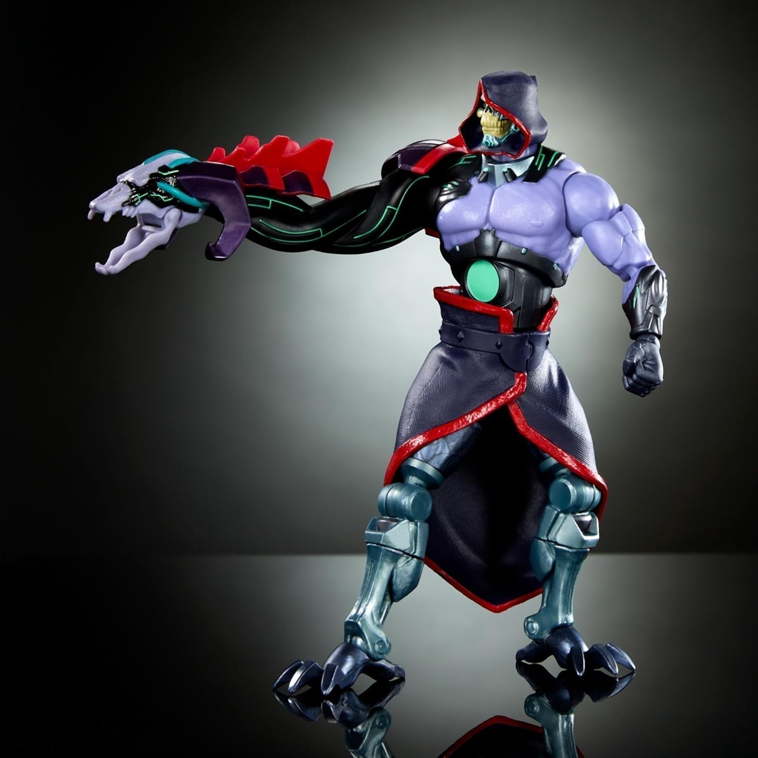 Masters of the Universe : Revolution Masterverse Skeletor Action Figure Figurine à collectionner avec 30 points de mouvement et bras robotique mobile Motu Toy HYC46 Figurines Naty Shop