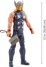 Marvel Avengers Titan Hero Series Blast Gear Thor Action Figure 30 cm Grand Jouet pour Enfants de 4 Ans et Plus Figurines Naty Shop