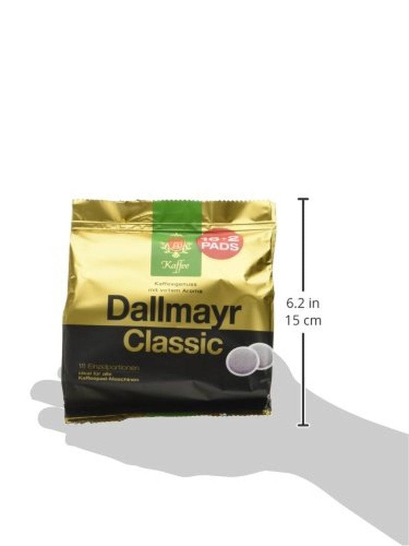 Kaffee Classic Kaffeepads 16 + 2, paquet de 5 (5 x 124 g)