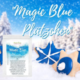 Magic Blue Spiruline Colorant alimentaire naturel en poudre Bleu (végétalien cru) Bleu foncé à bleu pastel clair – Colorant alimentaire en poudre d'algues phycocyanine – Colorant alimentaire naturel | Pureraw 5G