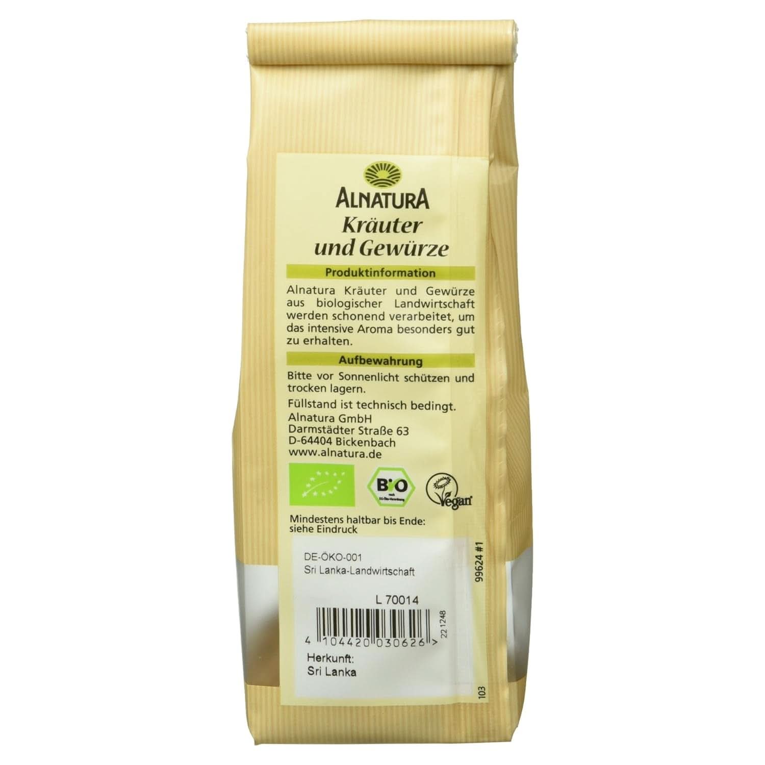 Noix de Muscade Entière Bio 3 Pièces Épices Naty Shop