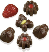 Silikomart 199199, moule à chocolat, modèle Spring, 15 pralines, Brown Kitchen Naty Shop