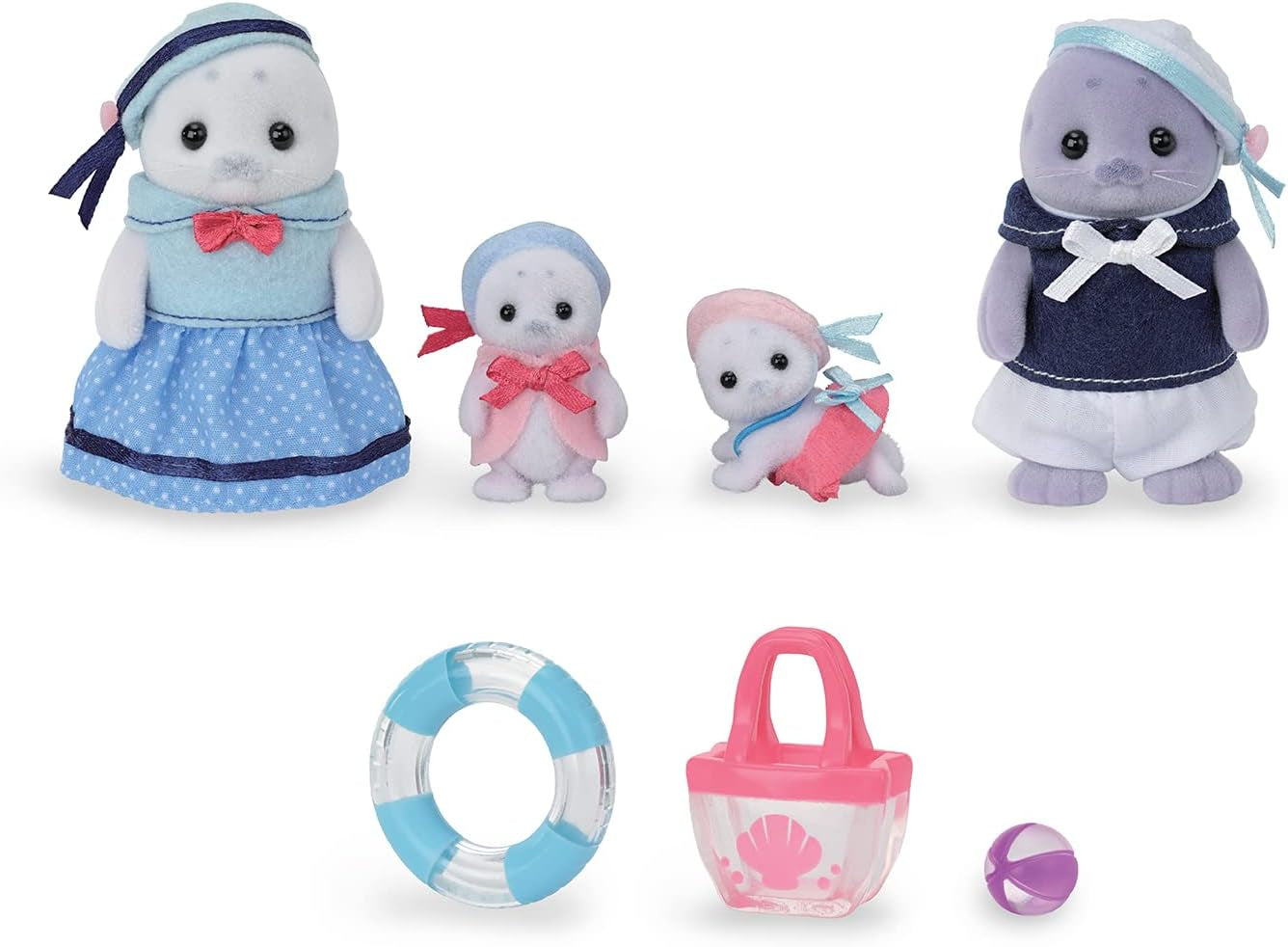 Sylvanian Families - 5759 Figurine animale de la famille des phoques, jouet détaillé pour les 3 ans et plus