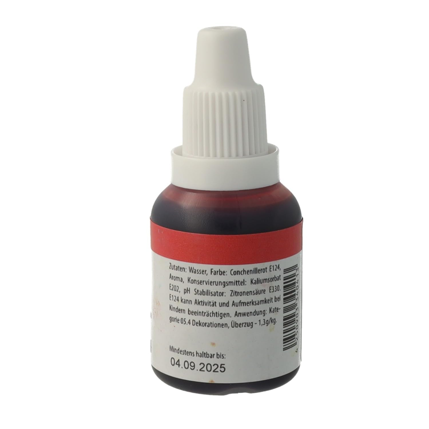 Colorant alimentaire aérographe Bakeryteam rouge 20ml
