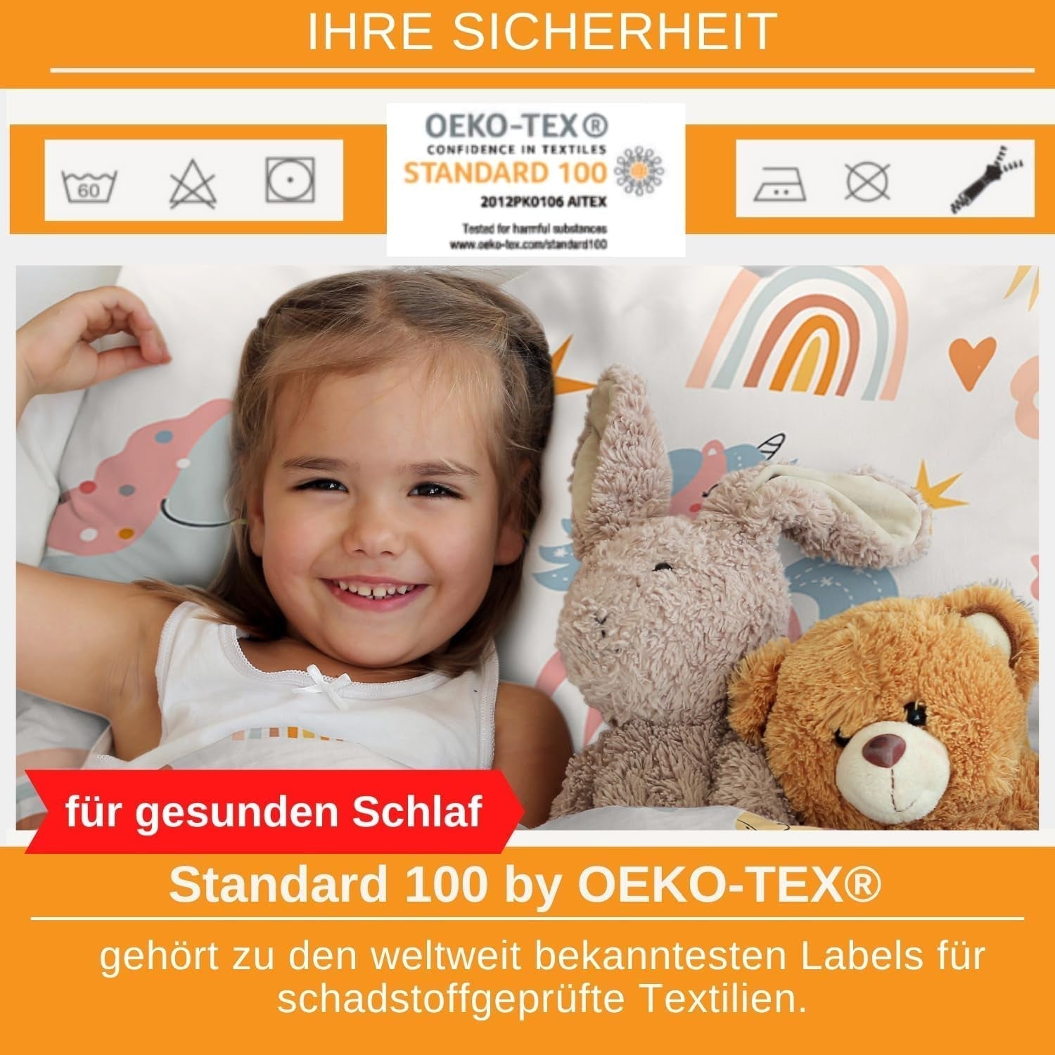 Aminata Kids Linge de lit enfant, coton Linge de lit - enfant Naty Shop