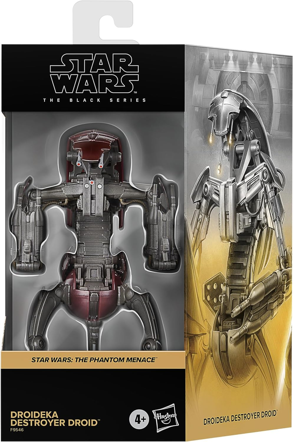 Star Wars sera disponible Droideka Destroyer Droid, figurine d'action Star Wars: Amenințarea fantomă, 15 cm Figurines d'action Naty Shop Titre implicite