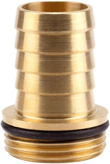 Buse en laiton Gardena : connecteur en laiton pour valves de pied et intermédiaires, adapté aux tuyaux de 25 mm (1 pouce) (7251-20)