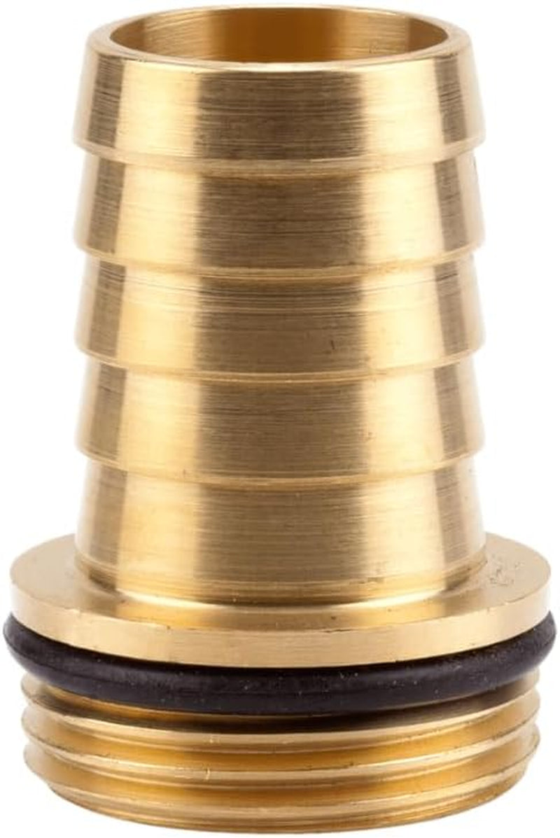 Buse en laiton Gardena : connecteur en laiton pour valves de pied et intermédiaires, adapté aux tuyaux de 25 mm (1 pouce) (7251-20)