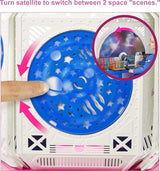 Barbie GXF27 - Station spatiale Aventure spatiale, poupée spatiale, chiot, poste de travail, scènes spatiales, 20 accessoires, jouet cadeau pour enfants à partir de 3 ans
