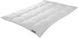 Badenia Trendline Comfort couette en duvet, couette d'hiver chaude avec 90 % duvet et 10 % plumes classe I, 135 X 200 Cm, duvet testé et certifié Oeko-Tex, produite selon la norme de qualité allemande Couettes et couettes Naty Shop Comfort 135 X 200 Cm Couverture d'hiver chaude