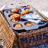 Plateau à muffins en acier aluminisé KitchenAid, antiadhésif, passe au four, passe au lave-vaisselle, gris Naty Shop