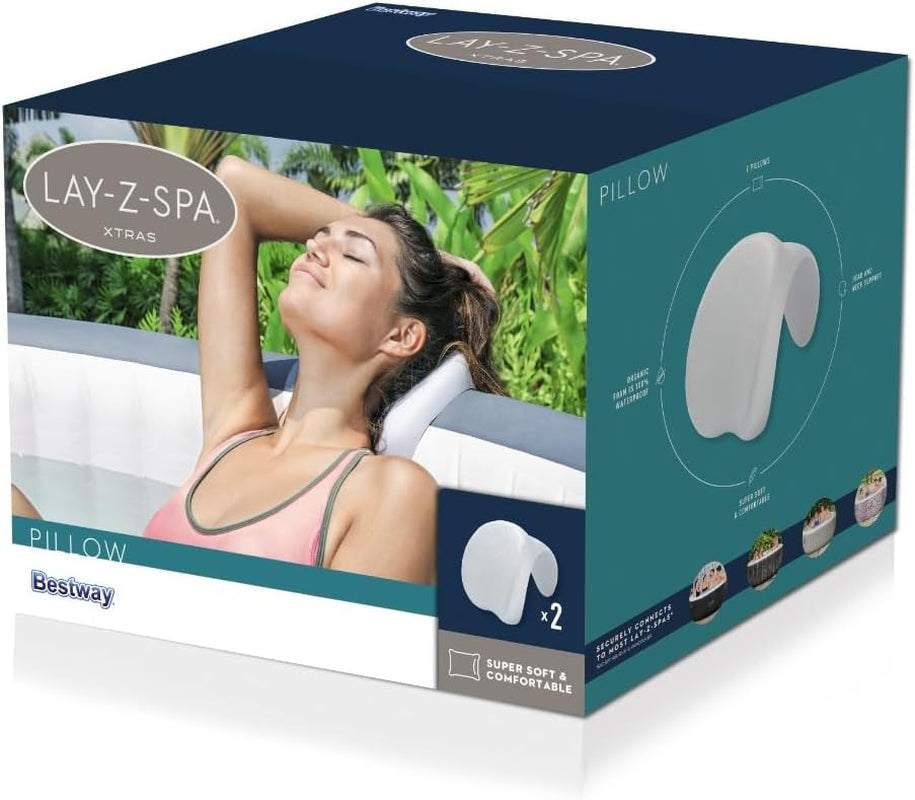Ensemble oreiller cervical LAY-Z-SPA 25 X 19,5 X 17,5 Cm Naty Shop oreillers standards