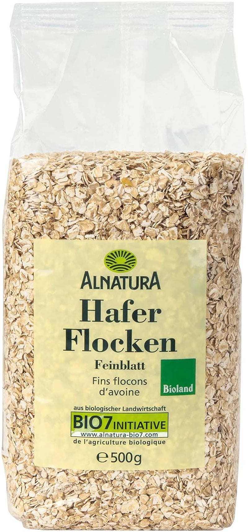 Gruau bio, petits flocons, 500g (1 paquet)