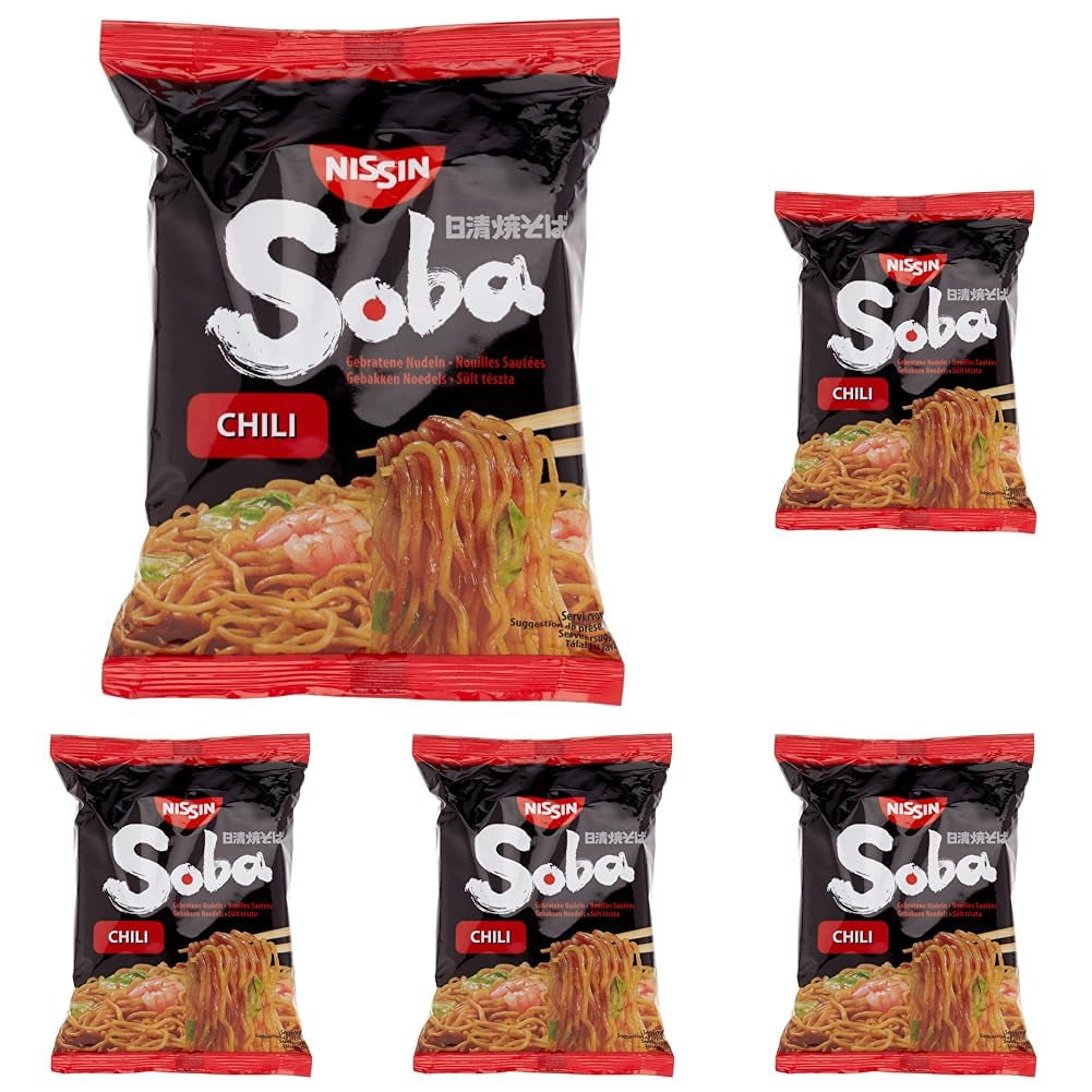 Nouilles de blé Nissin frites à saveur de chili, 111 g