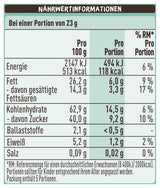Nestlé Gingerbread, une collation délicieuse et croquante au goût de pain d'épices, recouverte de chocolat au lait et affinée de rayures décoratives de chocolat noir, 1 paquet (1 x 115g)