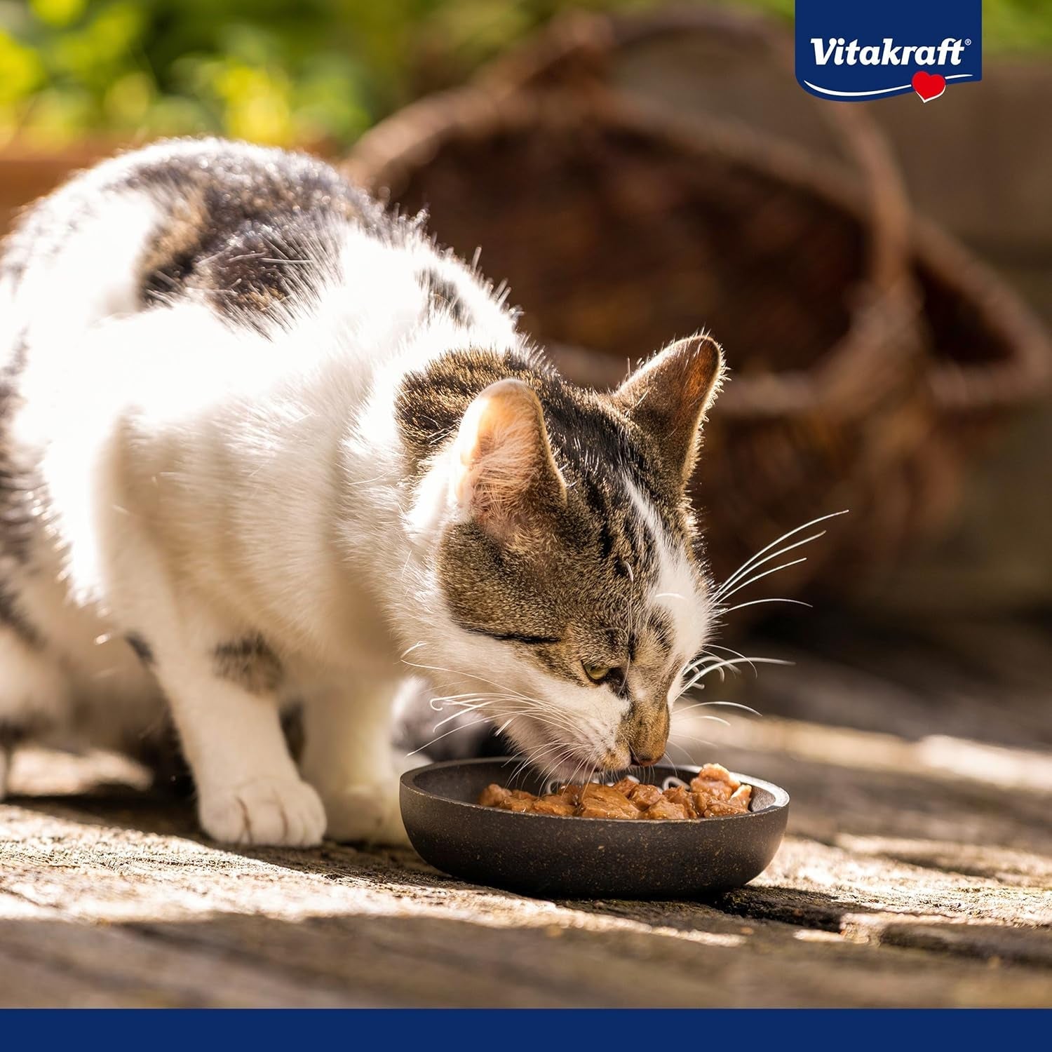 Vitakraft Poésie Création, nourriture humide pour chat, nourriture humide en sauce, au bœuf et à la carotte, en vrac, sans sucre ni céréales ajoutés (15 x 85g)