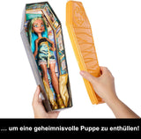 Poupées et accessoires Monster High Buried Secrets, thème Creepover douillet avec une poupée mystérieuse et 5 surprises au déballage (les chiffres peuvent varier), HYV64